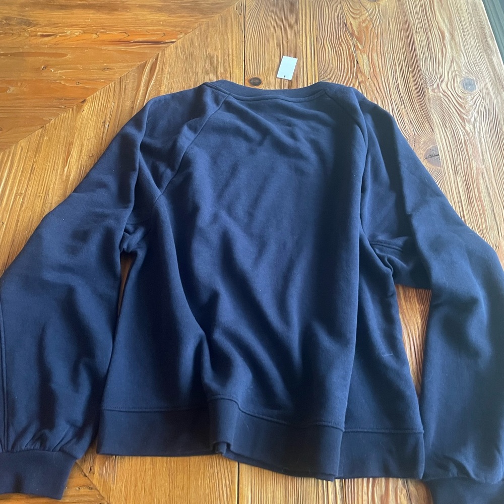 Talbots Dog Days Blouson Sleeve Sweatshirt-New w/ Tag - Picture 3 of 6